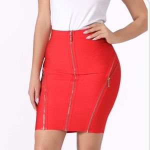 KAOUYOU Pencil  Bandage Bodycon Pencil Skirt